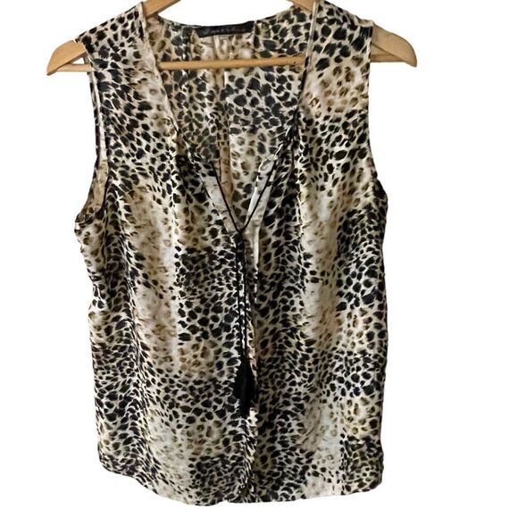 Leopard top, XL - Picture 1 of 3
